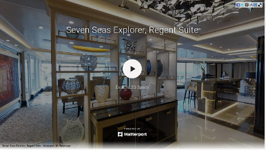 Seven Seas Explorer, Regent Suite - Matterport 3D Showcase